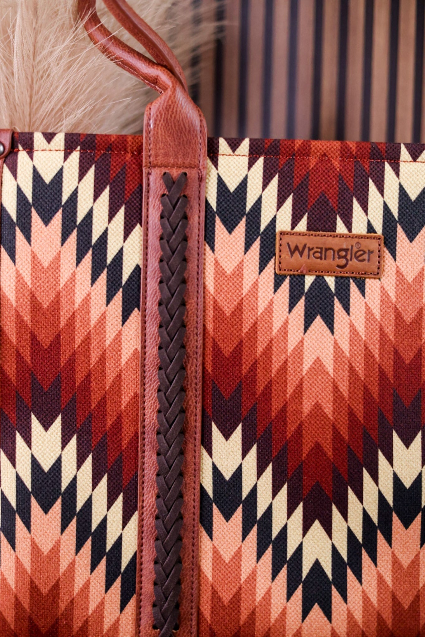 Southwestern Patterned Wrangler Concealed Carry Tote Bag - Whiskey Skies - MONTANA WEST