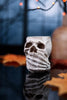 Speak No Evil Skull Candle Holder - Whiskey Skies - SPECIAL T IMPORTS INC