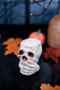 Speak No Evil Skull Candle Holder - Whiskey Skies - SPECIAL T IMPORTS INC