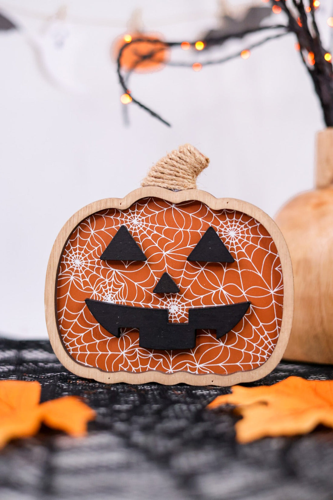 Spiderweb Jack - O - Lantern Sitters (3 Colors) - Whiskey Skies - YOUNG'S INC