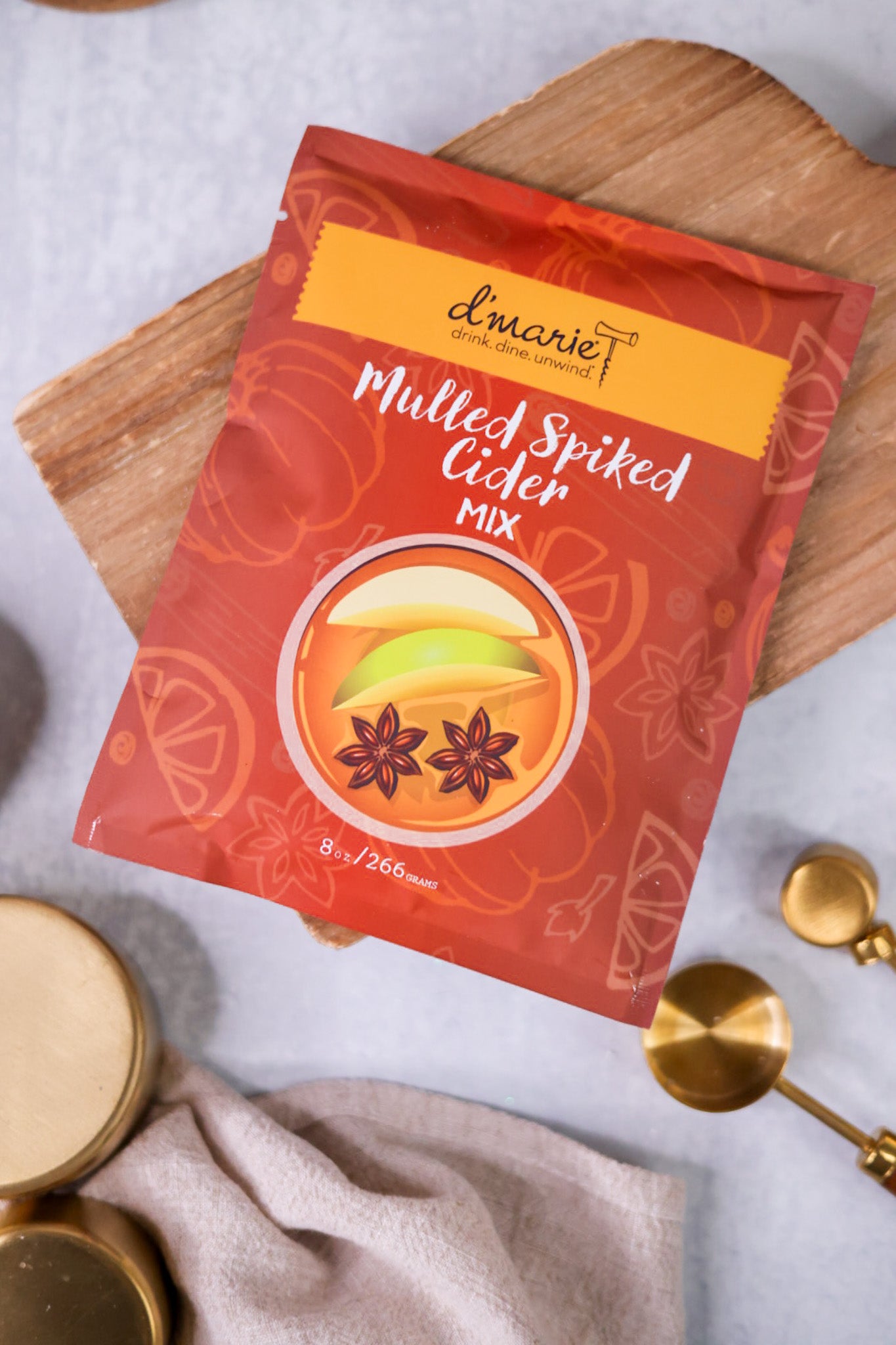 Spiked Hot Beverage Mixes (2 Flavors) - Whiskey Skies - D'MARIE, INC