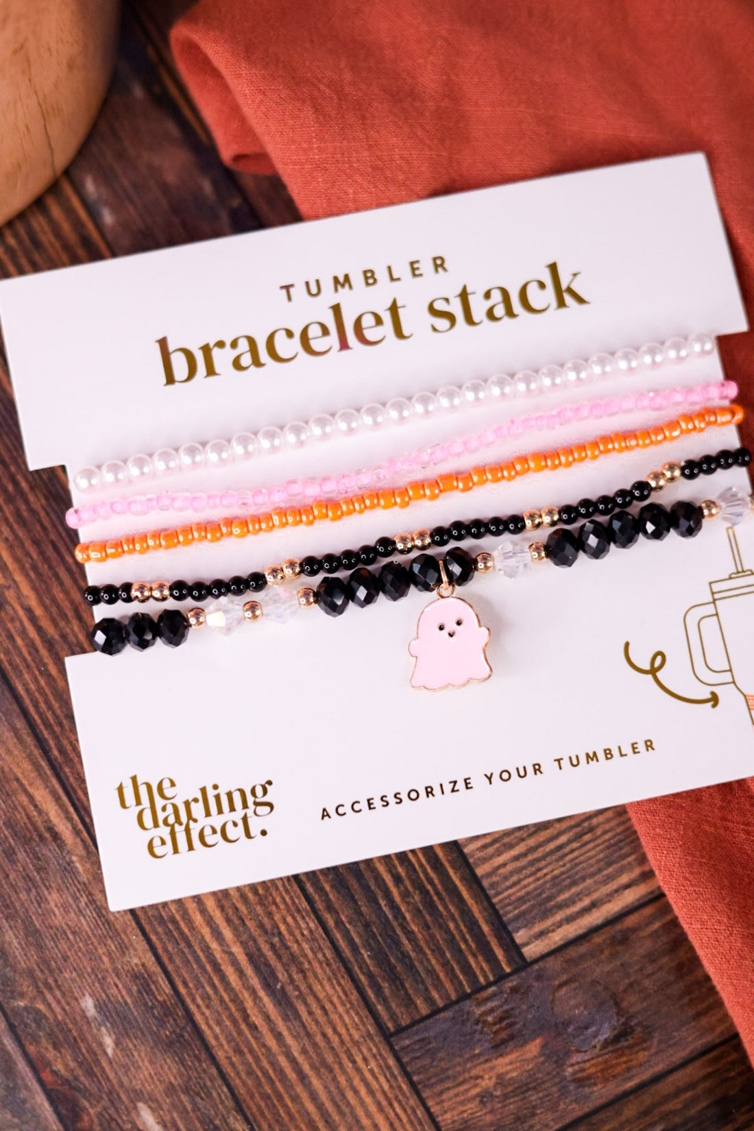 Spook & Sparkle Tumbler Bracelet Stack - Whiskey Skies - THE DARLING EFFECT