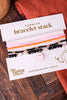 Spook & Sparkle Tumbler Bracelet Stack - Whiskey Skies - THE DARLING EFFECT