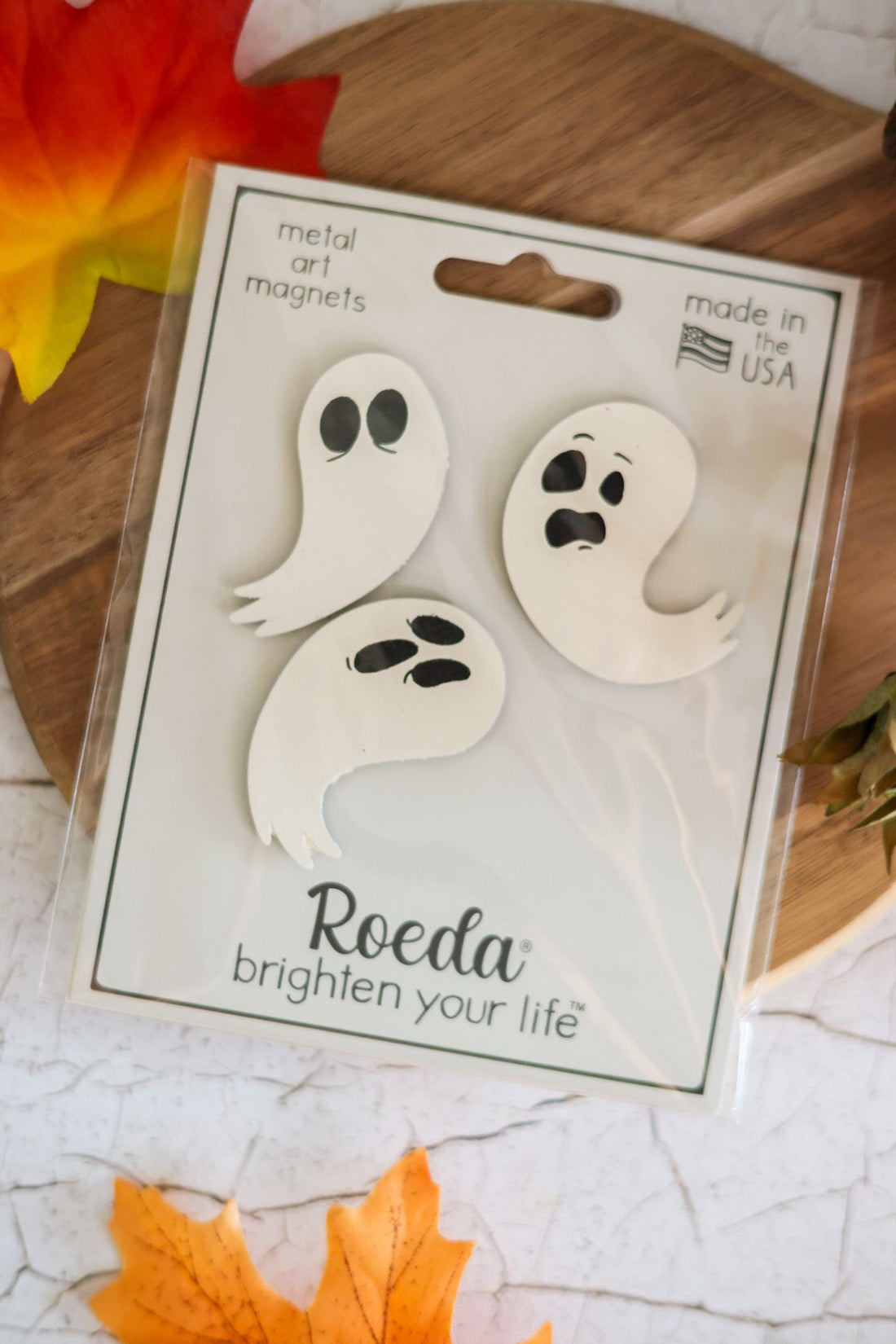 Spooky Ghost Magnets S/3 - Whiskey Skies - ROEDA STUDIO