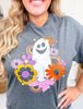 Spooky Groovy Vibes Graphic T-Shirt - Whiskey Skies - SUGAR STITCH