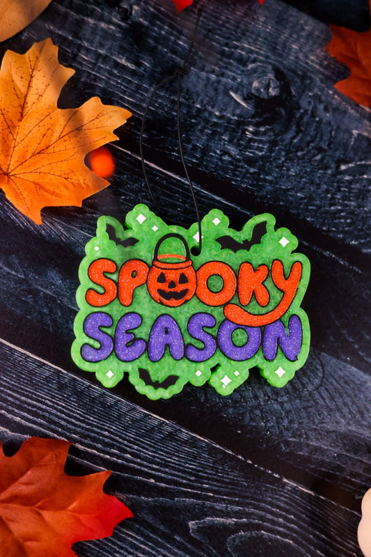 Spooky Season Freshie (6 Scents) - Whiskey Skies - BUG AND BEAN FRESHIES