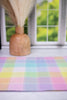 Spring Blossom Plaid Linen Table Runner - Whiskey Skies - C & F ENTERPRISES