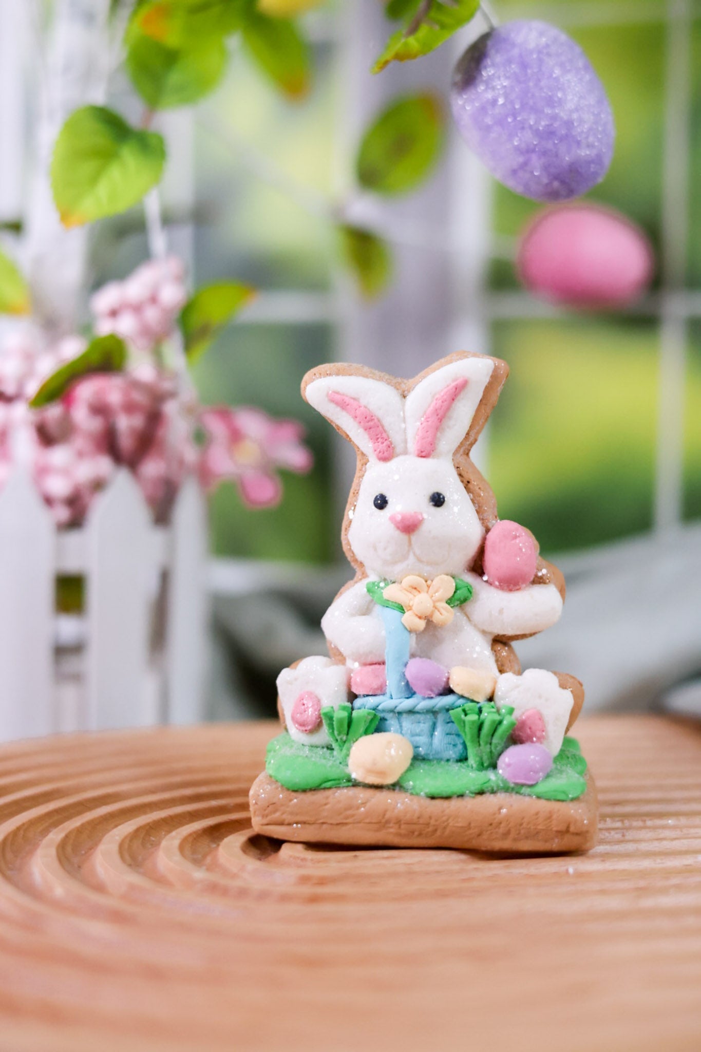 Springtime Clay Gingerbread Tabletop Decor (5 Styles) - Whiskey Skies - RAZ IMPORTS