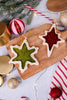 Stained Glass Snowflake Cookie Ornament (2 Colors) - Whiskey Skies - MELROSE INTL