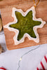 Stained Glass Snowflake Cookie Ornament (2 Colors) - Whiskey Skies - MELROSE INTL