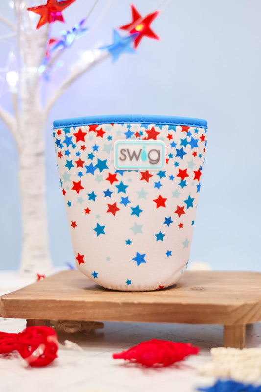 Star Spangled Iced Cup Coolie (22oz) - Whiskey Skies - SWIG LIFE