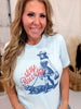 Stay Rowdy Short Sleeve Graphic Tee - Whiskey Skies - PAR.TEES BY PARTY ON!
