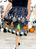 Stitch Shoppe Nightmare Before Christmas Sandy Skirt FINAL SALE - Whiskey Skies - LOUNGEFLY