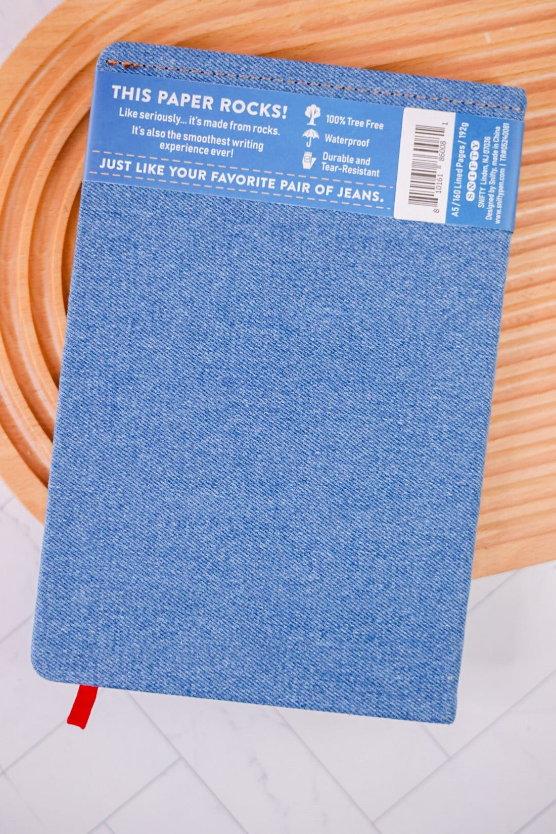 Stone Wash Jean Journal - Whiskey Skies - SNIFTY SCENTED PRODUCTS