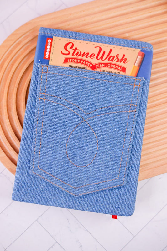 Stone Wash Jean Journal - Whiskey Skies - SNIFTY SCENTED PRODUCTS