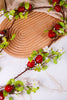 Strawberry Garden Garland - Whiskey Skies - C & F ENTERPRISES