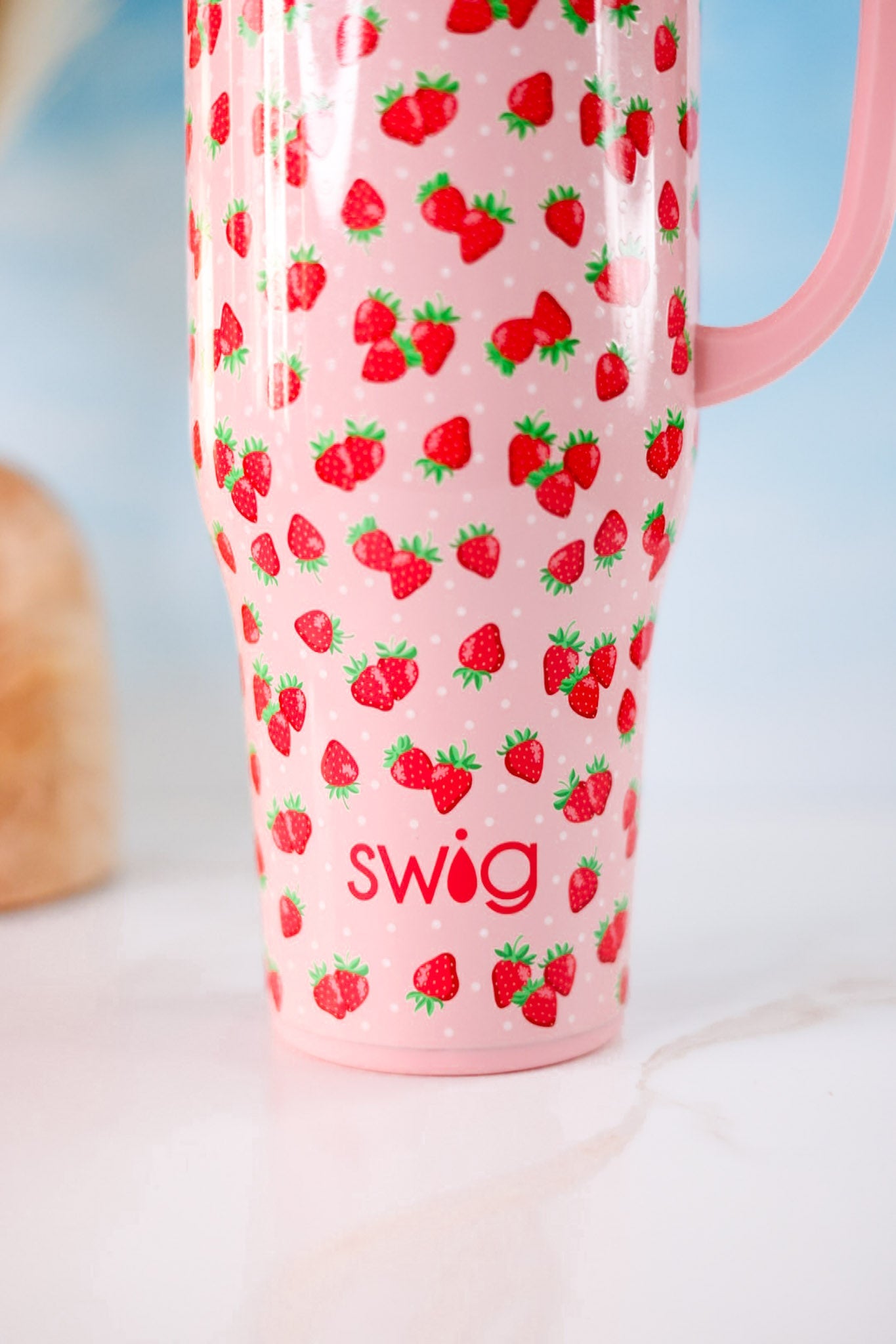 Strawberry Shortcake 40oz Mega Mug - Whiskey Skies - SWIG LIFE
