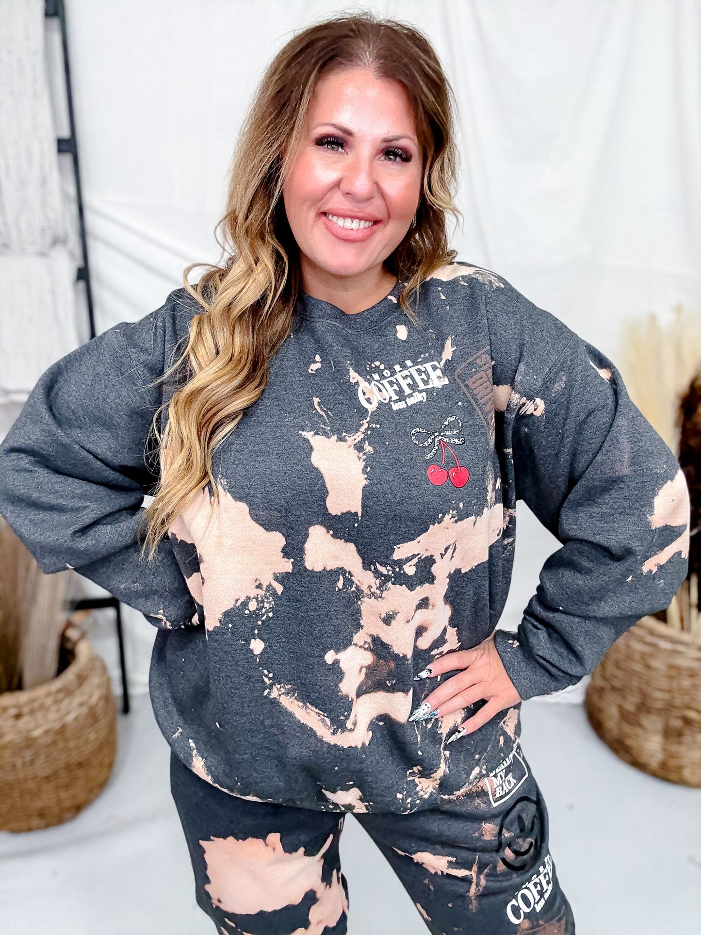 Struggle Bus Bomba Sweatshirt - Whiskey Skies - SOUTHERN BLISS COMPANY