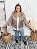 Suede Jacket W/ Fringe Detail - Whiskey Skies - ANDREE BY UNIT