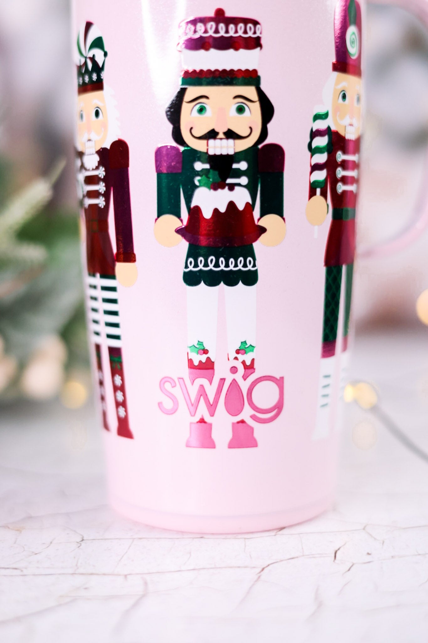 Sugar Plum Soldiers 22oz Travel Mug - Whiskey Skies - SWIG LIFE