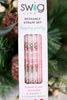 Sugar Plum Soldiers Straw Set - Whiskey Skies - SWIG LIFE