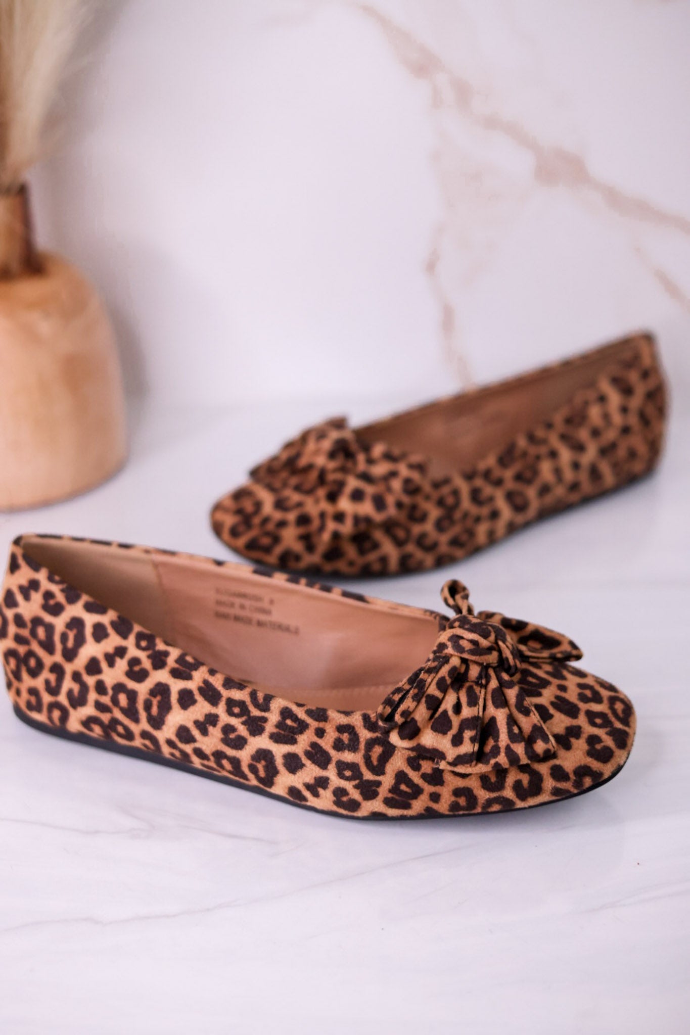 Sugar Rush Leopard Flats - Whiskey Skies - CORKYS FOOTWEAR