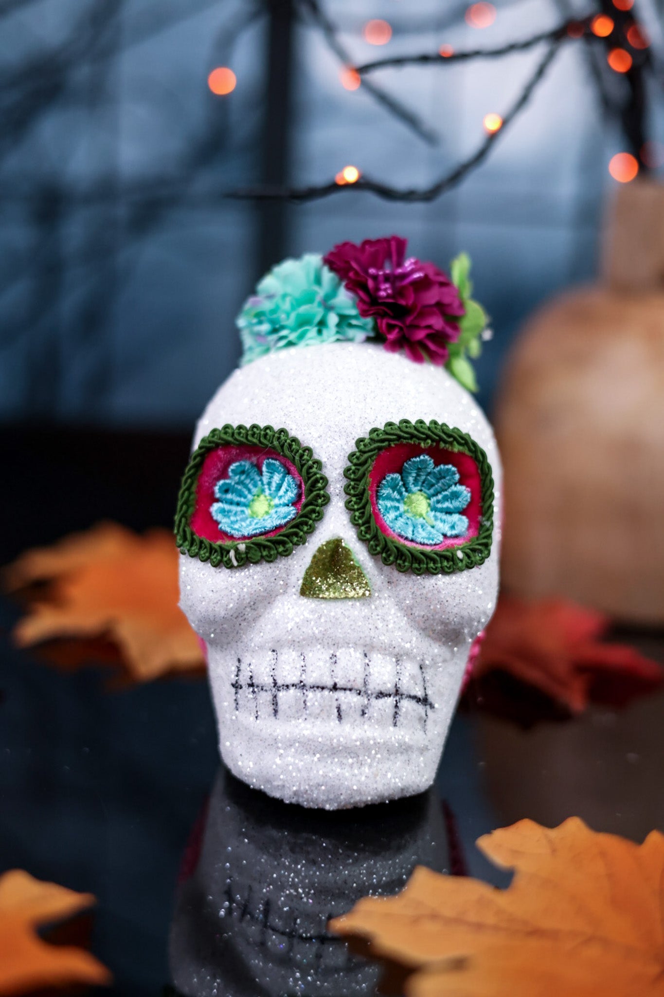 Sugar Skull Ornaments (3 Colors) - Whiskey Skies - 180 DEGREES