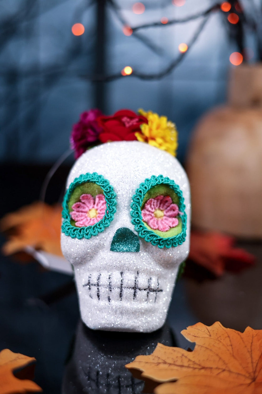 Sugar Skull Ornaments (3 Colors) - Whiskey Skies - 180 DEGREES