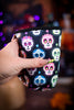 Sugar Skulls Iced Cup Coolie (22oz) - Whiskey Skies - SWIG LIFE