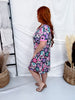 Sugar Skulls Loungewear Short Sleeve Night Dress - Whiskey Skies - SHIRLEY & STONE