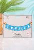 "Summer" Banner W/ Pinwheels Magnet - Whiskey Skies - ROEDA STUDIO