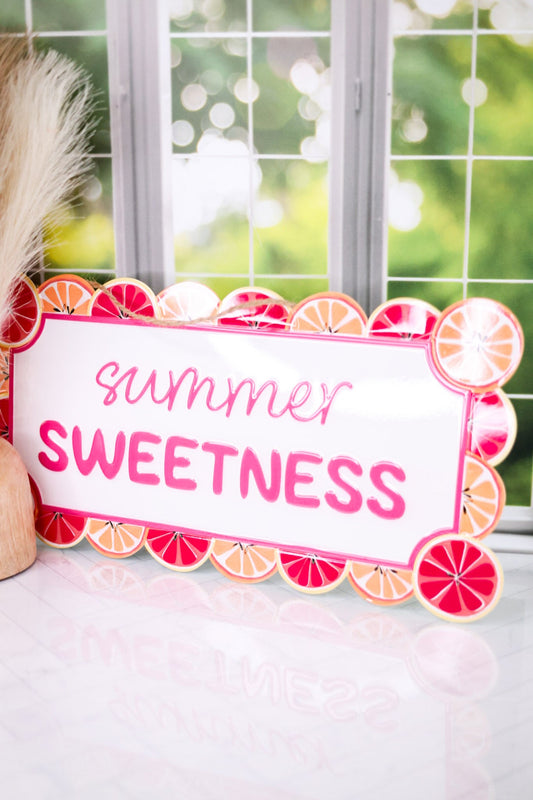 Summer of Sweetness Citrus Wall Hanging - Whiskey Skies - SPECIAL T IMPORTS INC