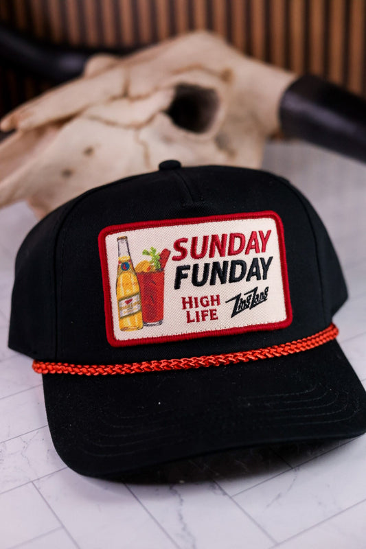 Sunday Funday ZingZang Miller High Life Snapback Hat - Whiskey Skies - AMERICAN NEEDLE