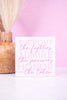 Support, Admire, Honor Decorative Wooden Block - Whiskey Skies - SINCERE SURROUNDINGS