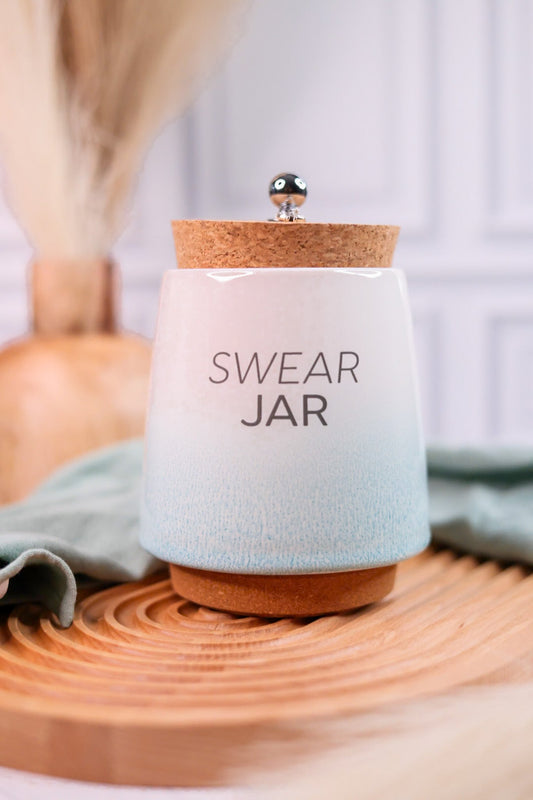 Swear Jar Ceramic Savings Bank - Whiskey Skies - PAVILION