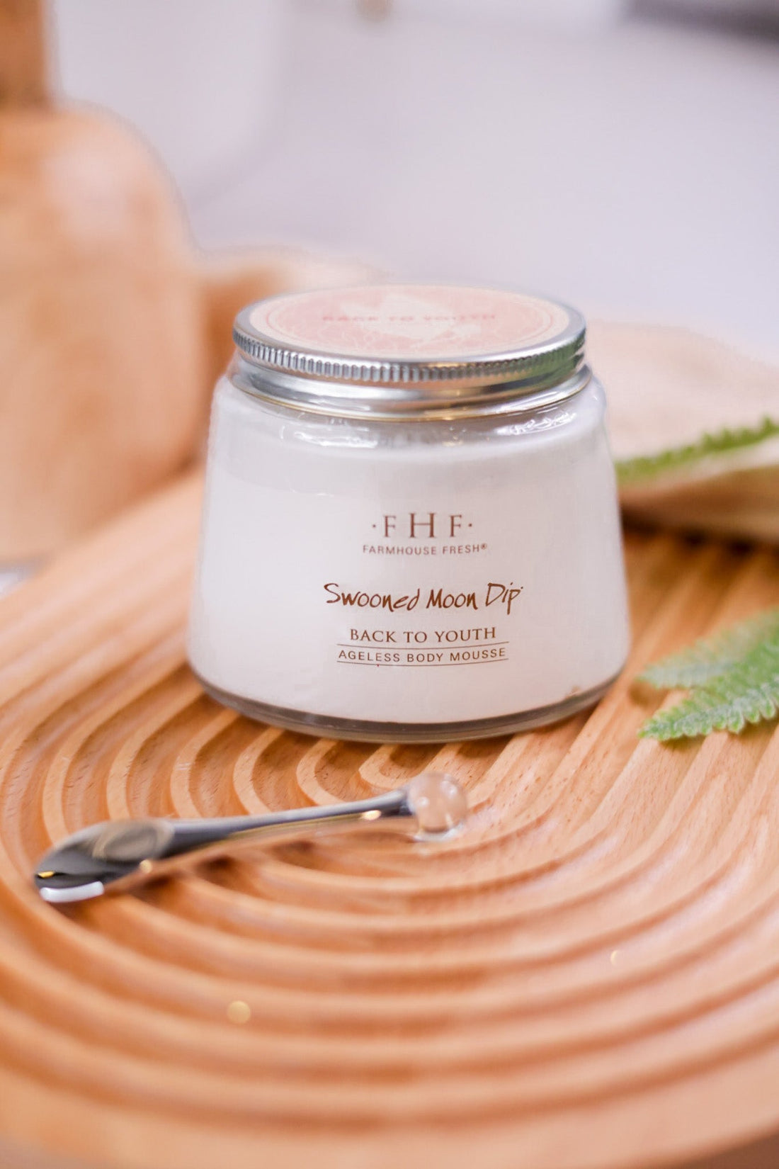 Swooned Moon Dip Ageless Body Mousse - Whiskey Skies - FARMHOUSE FRESH