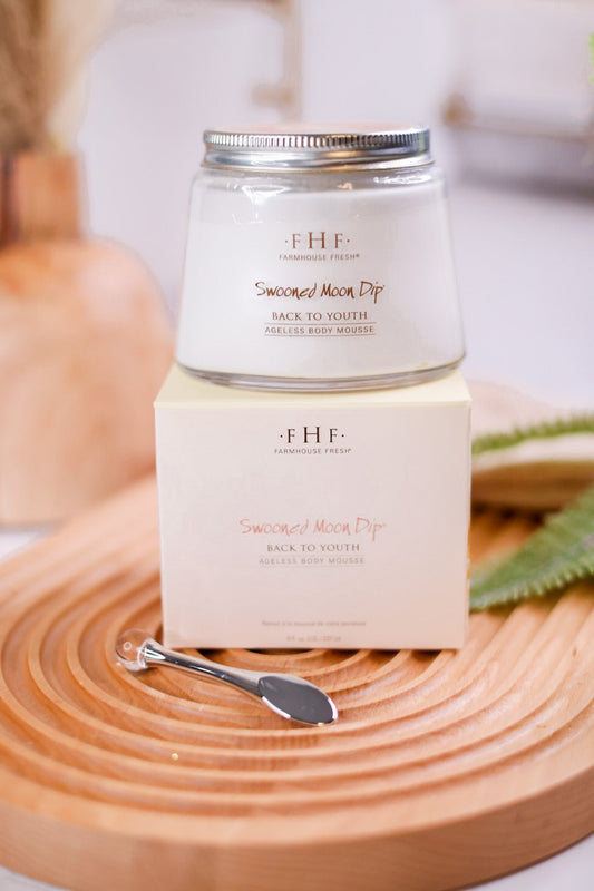 Swooned Moon Dip Ageless Body Mousse - Whiskey Skies - FARMHOUSE FRESH