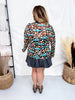 Take Me To The Pumpkin Patch Long Sleeve Mesh Top - Whiskey Skies - STERLING KREEK