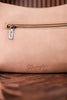 Tan Faux Leather Wrangler Belt Buckle Fringe Purse - Whiskey Skies - MONTANA WEST