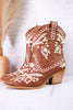 Tan Let's Go Girls Ankle Boots - Whiskey Skies - CORKYS FOOTWEAR