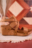 Tan Vector Sandals - Whiskey Skies - VERY G