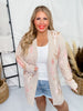 Taupe Wild West Sweater Cardigan - Whiskey Skies - BIBI