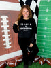 Tequila & Touchdowns Midi Sweatshirt - Whiskey Skies - SOUTHERN BLISS COMPANY