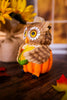 Thanksgiving Owl Pilgrim Figurine - Whiskey Skies - C & F ENTERPRISES