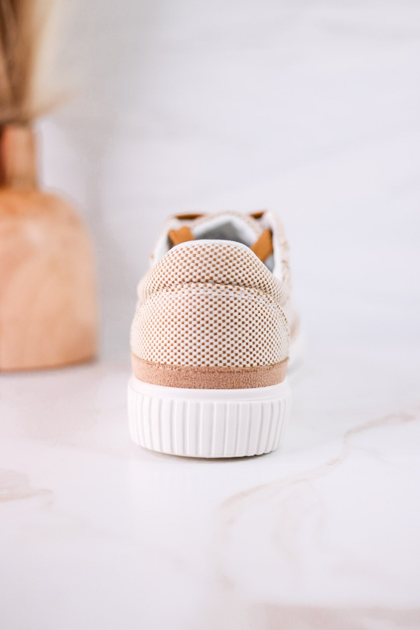 That's Her Tan Tweed Sneakers - Whiskey Skies - CORKYS FOOTWEAR