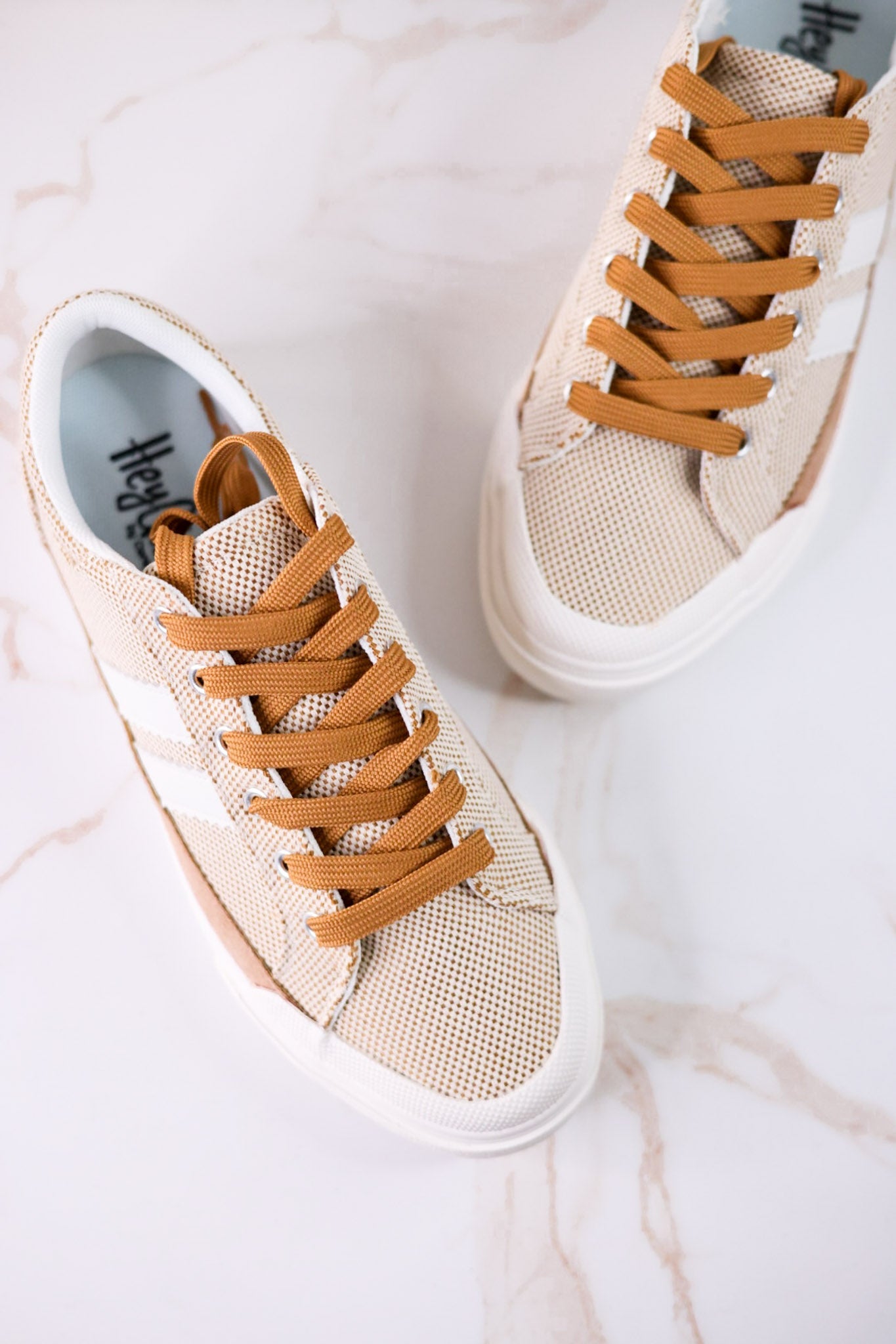 That's Her Tan Tweed Sneakers - Whiskey Skies - CORKYS FOOTWEAR