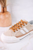 That's Her Tan Tweed Sneakers - Whiskey Skies - CORKYS FOOTWEAR