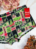 The Area 51 Modal Boyshort Underwear - Whiskey Skies - SHINESTY