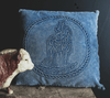 The Denim Boss Pillow Cover - Whiskey Skies - 2 FLY CO.