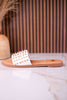 The Flirtini Studded Sandals In White - Whiskey Skies - CAMEL THREADS